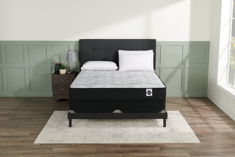 Ensemble matelas divisé à plateau régulier dans une boîte Autumn de Springwall pour grand lit