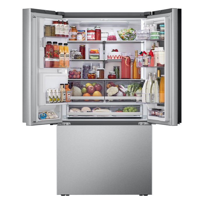 Réfrigérateur LG de 26 pi³ et de 36 po à portes françaises de profondeur comptoir MAXMC - acier inoxydable Smudge-ProofMD - LRYKC2606S