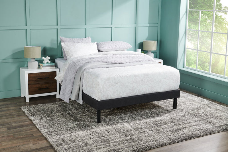 Base plateforme Breeze pour lit simple - noir