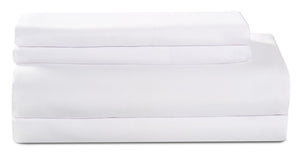 Ensemble de draps Ultra Advanced MasterguardMD 4 pièces pour lit double - blanc