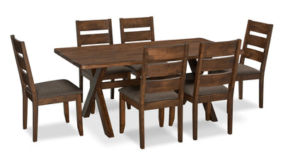 Plum 7-Piece Dining Package 