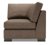 Fauteuil carré en coin Track de la collection Sofa Lab - Luna Praline
