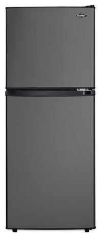  Mini réfrigérateur Danby de 4,7 pi³ et de 19 po à congélateur supérieur - acier inoxydable noir -…