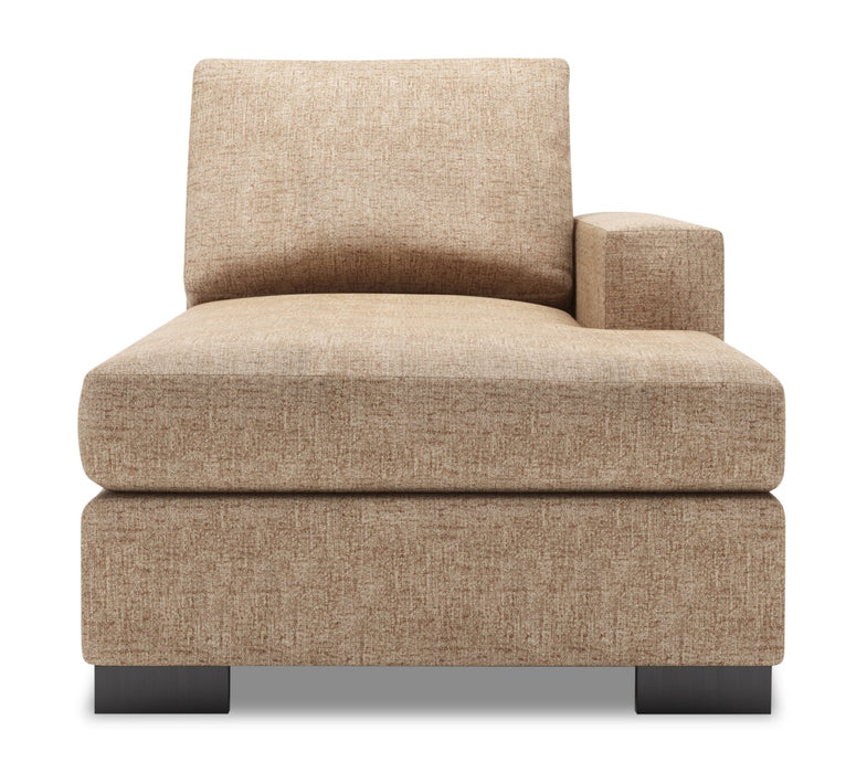 Fauteuil long de gauche Track de la collection Sofa Lab - Luxury Taupe
