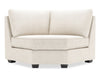 Fauteuil courbé en coin Roll de la collection Sofa Lab - Luxury Sand