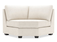  Fauteuil courbé en coin Roll de la collection Sofa Lab - Luxury Sand 