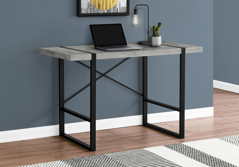 Bureau Avery de 49 po - apparence béton gris