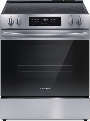 Cuisinière électrique Frigidaire de 5,3 pi³ avec élément EvenTempMC et surface de cuisson à 5 éléments - acier inoxydable - FCFE306CAS