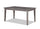 ["Table de salle à manger Krew de 60 po (L) en mélamine - grise"]