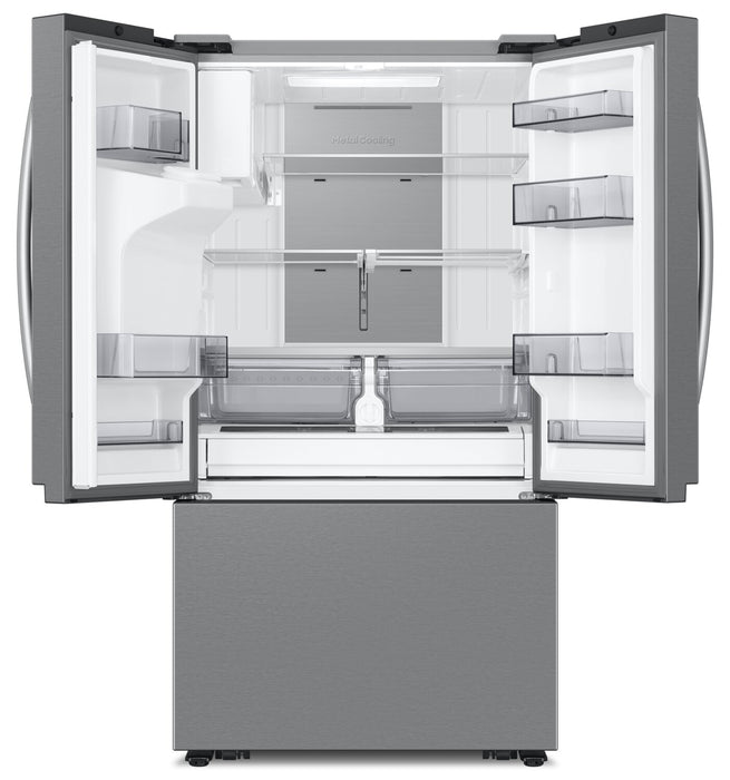 Réfrigérateur Samsung de 31 pi³ et de 36 po pleine profondeur à portes françaises - acier inoxydable - RF32CG5400SRAA