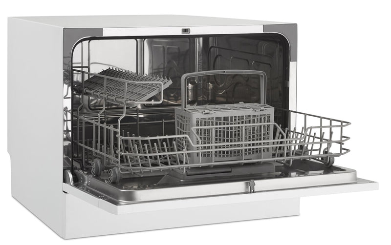 Lave-vaisselle Danby de 21,7 po et de 52 dBA avec commandes à l'avant - blanc - DDW621WDB 