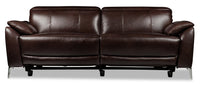  Sofa à inclinaison électrique Madesio - brun  