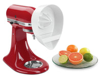 Presse-agrumes Compatible KitchenAid – Avec Alésoir Et Panier Passoire – Blanc - 7