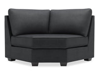 Fauteuil courbé en coin Roll de la collection Sofa Lab - Pax Pepper