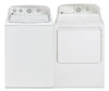 Laveuse à chargement par le haut 5 pi³ et sécheuse électrique de 7,2 pi³ de GE avec cycle SaniFresh 