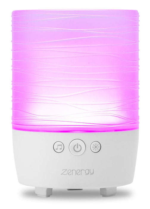 Bougie avec son Zenergy et thérapie sonore et lumineuse iHome