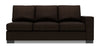 Sofa-lit de droite Track de la collection Sofa Lab - Luxury Chocolate
