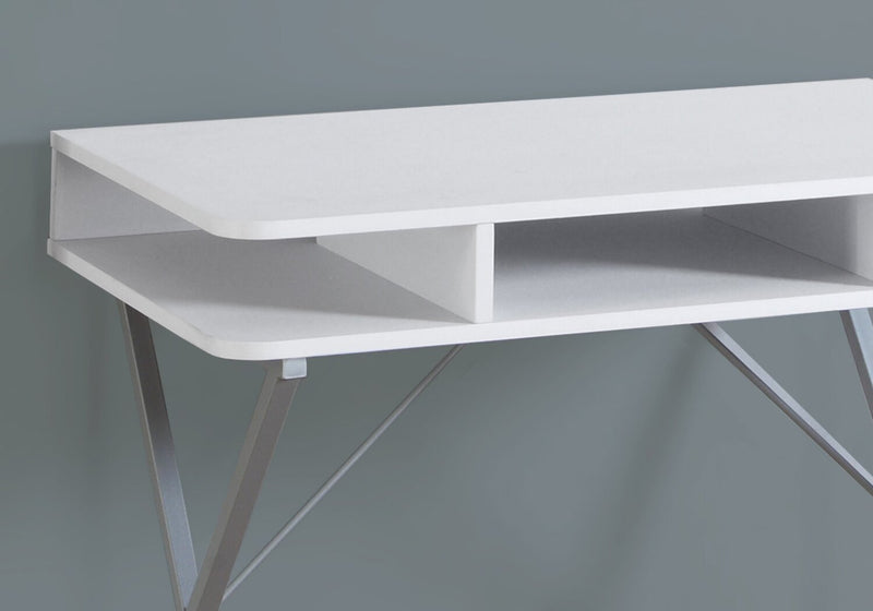 Meuble Laura de 31,5 po à tablettes ouvertes - blanc
