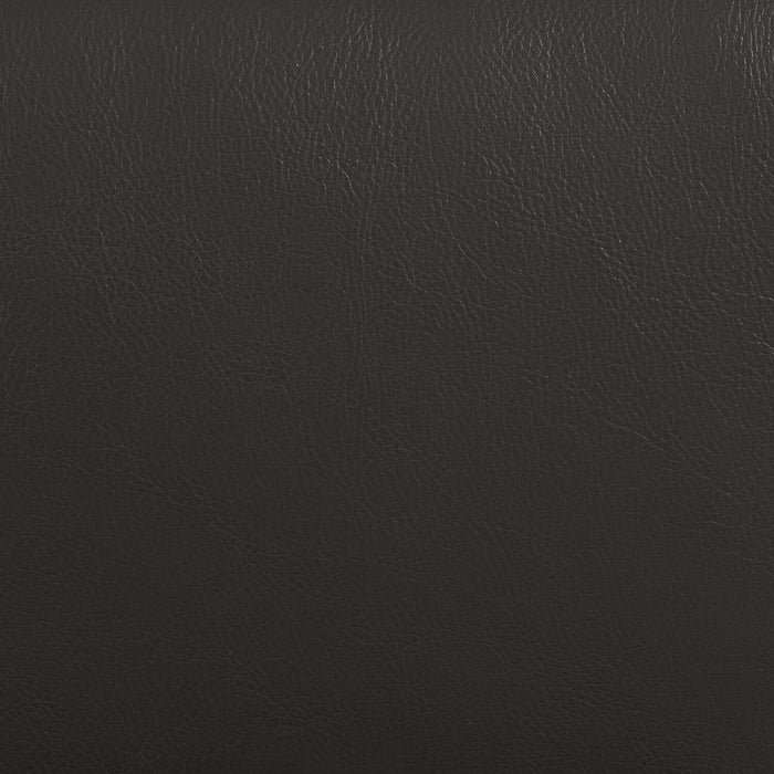 Causeuse inclinable Chandler de 60 po en tissu d’apparence cuir - gris