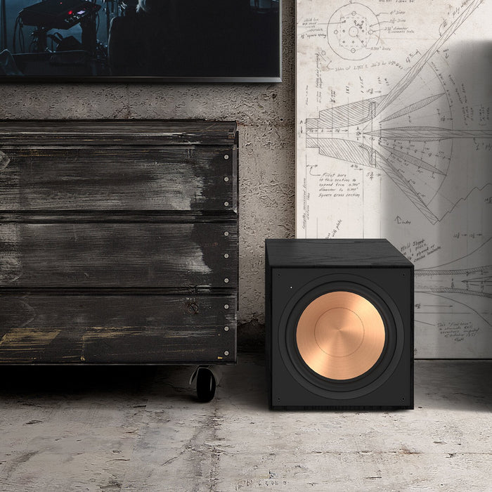Caisson d'extrêmes graves Reference de Klipsch R-121SW de 400 W de 12 po 