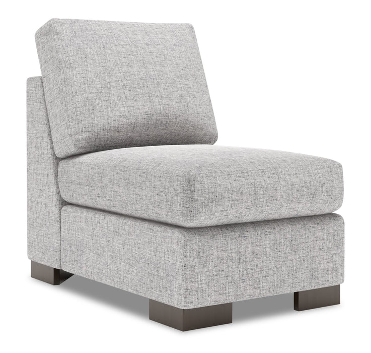 Fauteuil sans accoudoirs Track de la collection Sofa Lab - Luna Domino