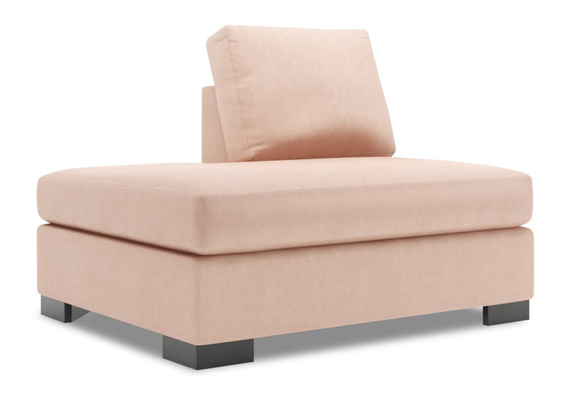 Rallonge pour fauteuil long de gauche Track de la collection Sofa Lab - Pax Rose