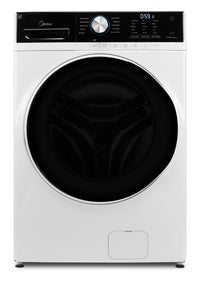  Laveuse haute efficacité Midea à chargement frontal de 5,2 pi³ - blanche - superposable - MLH52N4AWW