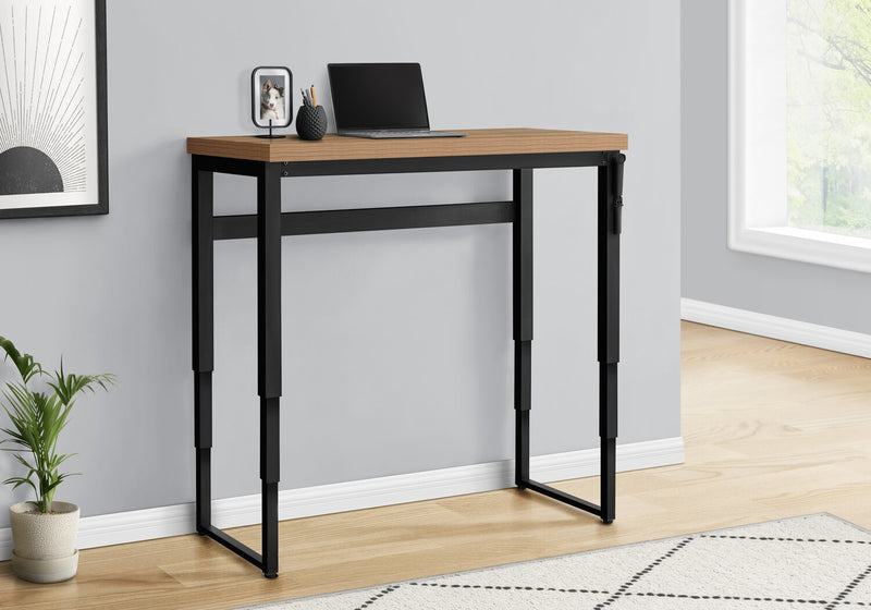 Bureau Kai de 47,25 po à hauteur réglable - brun