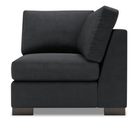  Fauteuil carré en coin Track de la collection Sofa Lab - Pax Pepper 