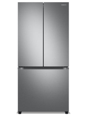 Réfrigérateur Samsung 24,5 pi3 à portes françaises et machine à glaçons double -  RF25C5151SR/AA 