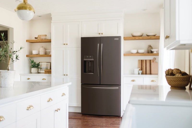 Réfrigérateur Frigidaire Gallery de 27,8 pi³ et de 36 po de profondeur standard à portes françaises - acier inoxydable noir Smudge-ProofMD - GRFS2853AD