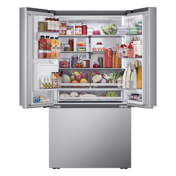 Réfrigérateur LG de 26 pi³ et de 36 po à portes françaises de profondeur comptoir MAXMC - acier inoxydable Smudge-ProofMD - LRYXC2606S