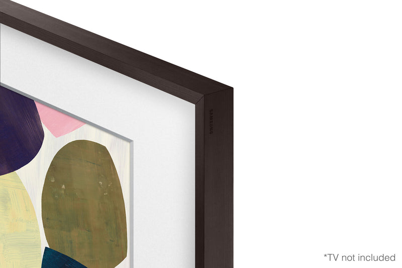 Cadre personnalisable Samsung pour The Frame TV - Brun moderne