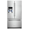 Réfrigérateur KitchenAid de 26,8 pi³ et de 36 po à portes françaises - acier inoxydable avec fini PrintShieldMC - KRFF577KPS