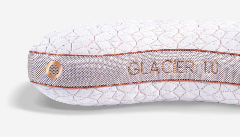Oreiller Glacier Cuddle Curve 1.0 de BedgearMD - dormeurs sur le ventre