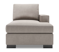  Fauteuil long de gauche Track de la collection Sofa Lab - Pax Slate 