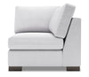Fauteuil carré en coin Track de la collection Sofa Lab - Pax Ice