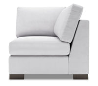  Fauteuil carré en coin Track de la collection Sofa Lab - Pax Ice 