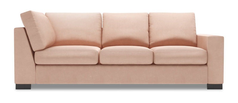 Sofa de droite pour rallonge Track de la collection Sofa Lab - Pax Rose
