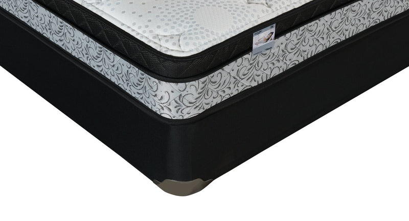 Ensemble matelas à Euro-plateau à profil bas Huron 2.0 de Springwall pour grand lit