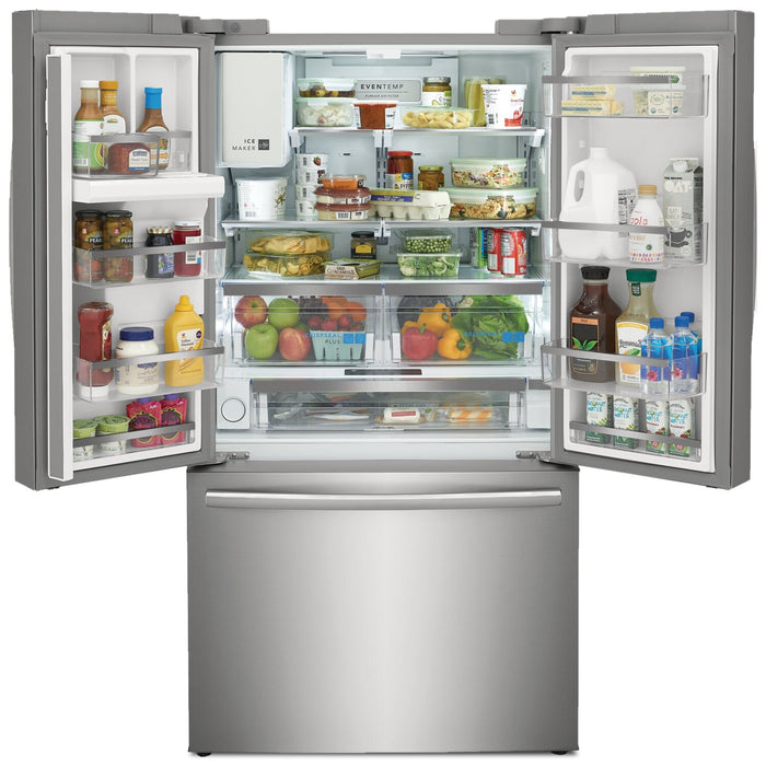 Réfrigérateur Frigidaire Gallery de 22,6 pi³ et de 36 po de profondeur comptoir à portes françaises - acier inoxydable Smudge-ProofMD - GRFC2353AF