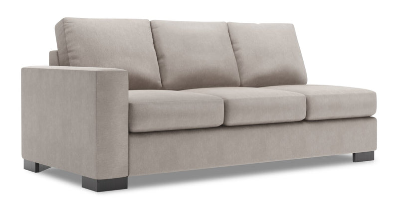 Sofa-lit de gauche Track de la collection Sofa Lab - Pax Slate
