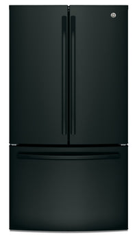  Réfrigérateur GE de 27 pi³ à portes françaises avec distributeur d'eau interne – GNE27JGMBB 
