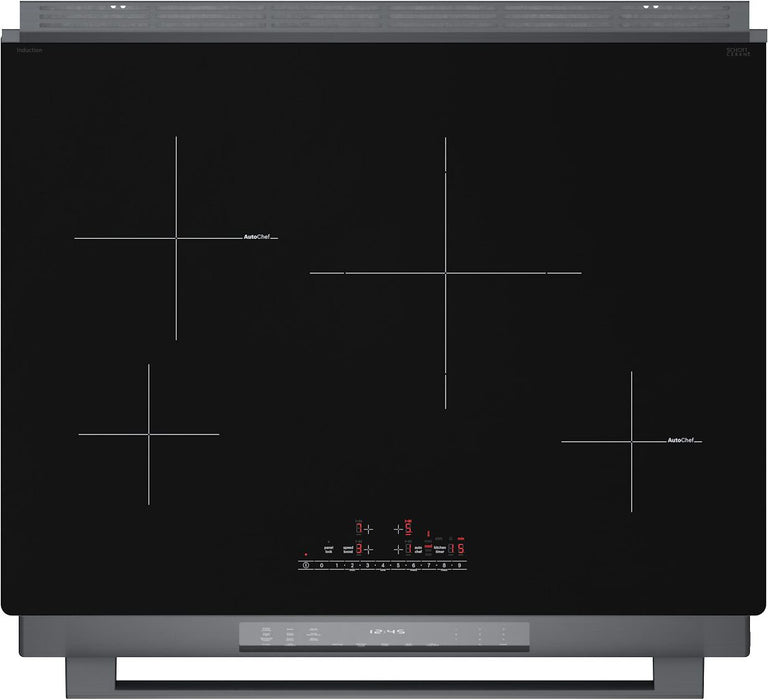 Cuisinière électrique Bosch de série 800 de 4,6 pi3 avec surface de cuisson à induction - HII8047C