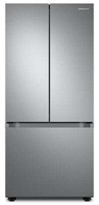  Réfrigérateur Samsung de 22,1 pi³ et de 30 po à portes françaises - acier inoxydable - RF22A4111SR/A…
