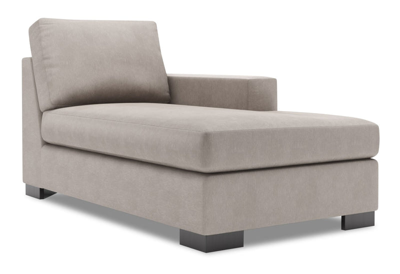 Fauteuil long de gauche Track de la collection Sofa Lab - Pax Slate
