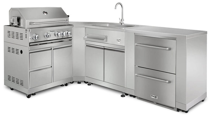 Armoire en coin Thor Kitchen pour la cuisine extérieure - MK06SS304 