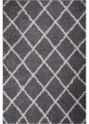 Carpette Austin grise - 5 pi x 7 pi