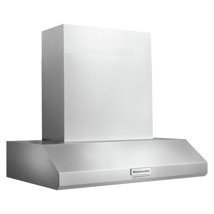 Hotte de cuisinière murale à pavillon KitchenAid de style commercial de 36 po - KVWC956KSS