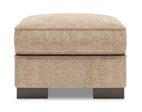 Pouf Track de Sofa Lab de 24 po fabriqué au Canada en tissu de chenille - taupe Luxury Taupe 